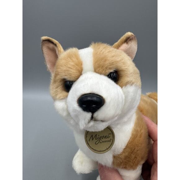 Miyoni by Aurora Pembroke Welsh Corgi Puppy Dog Plush 10” Stuffed Animal 2018 - Picture 2 of 9